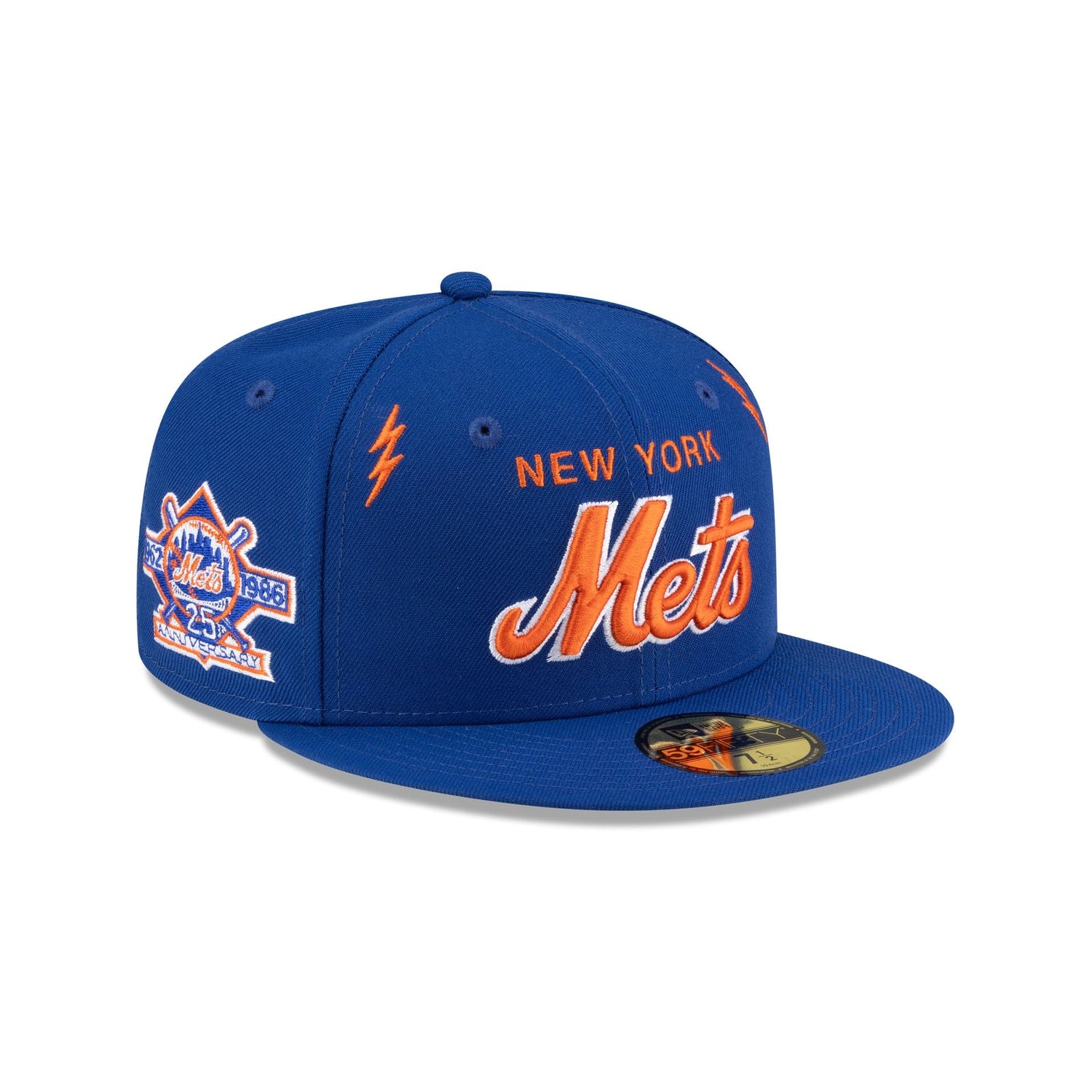 Diet Starts Monday x New York Mets Lightening Bolts 59FIFTY Fitted Hat