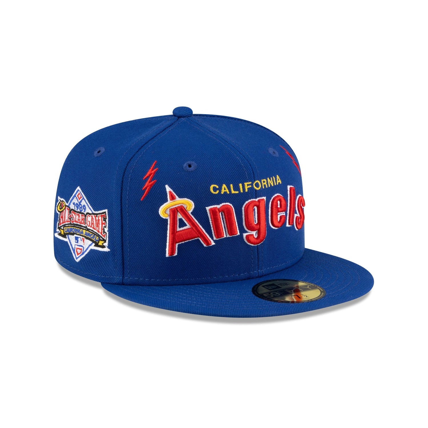 Diet Starts Monday x Los Angeles Angels Lightening Bolts 59FIFTY Fitted Hat
