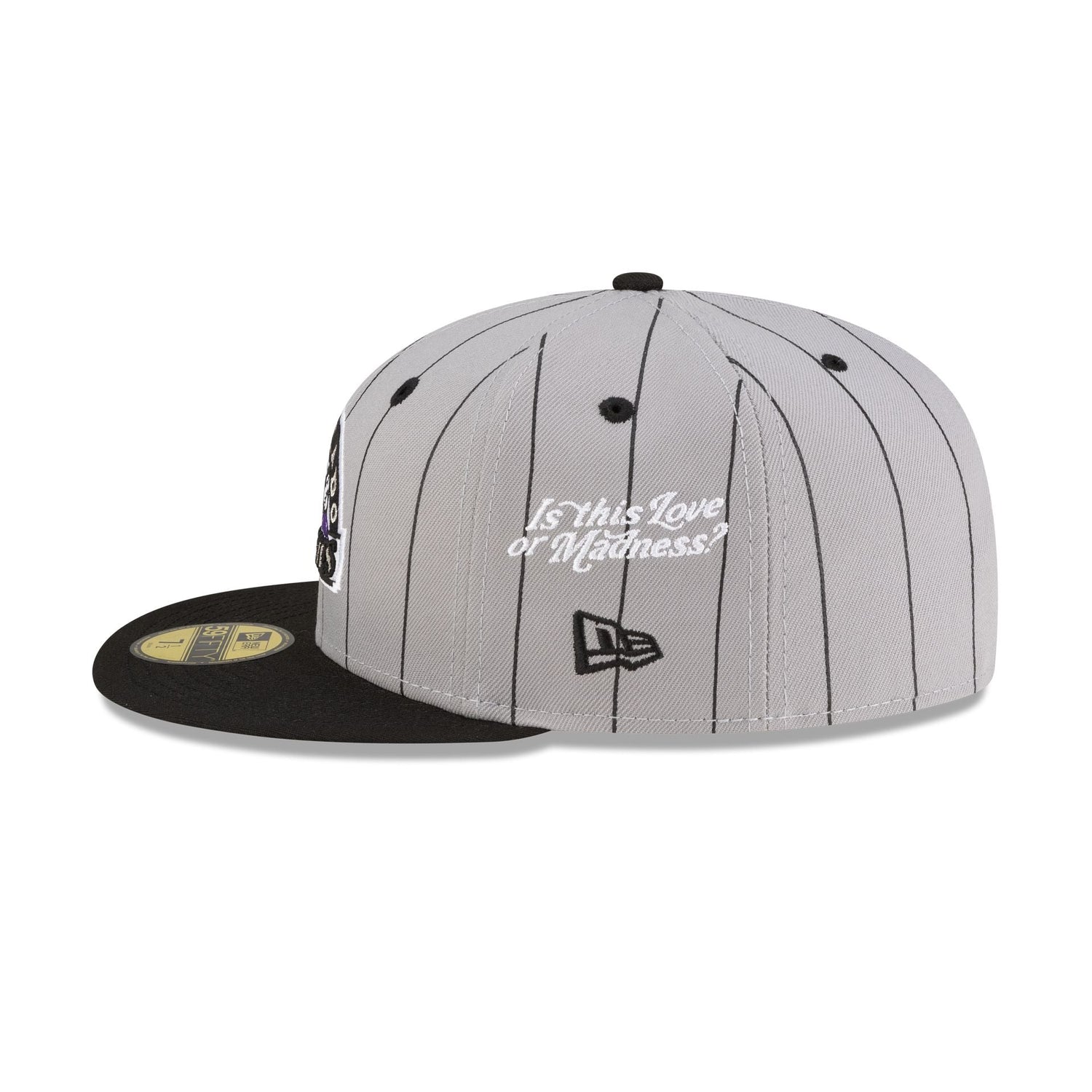 Diet Starts Monday x Colorado Rockies Pinstripe 59FIFTY Fitted Hat