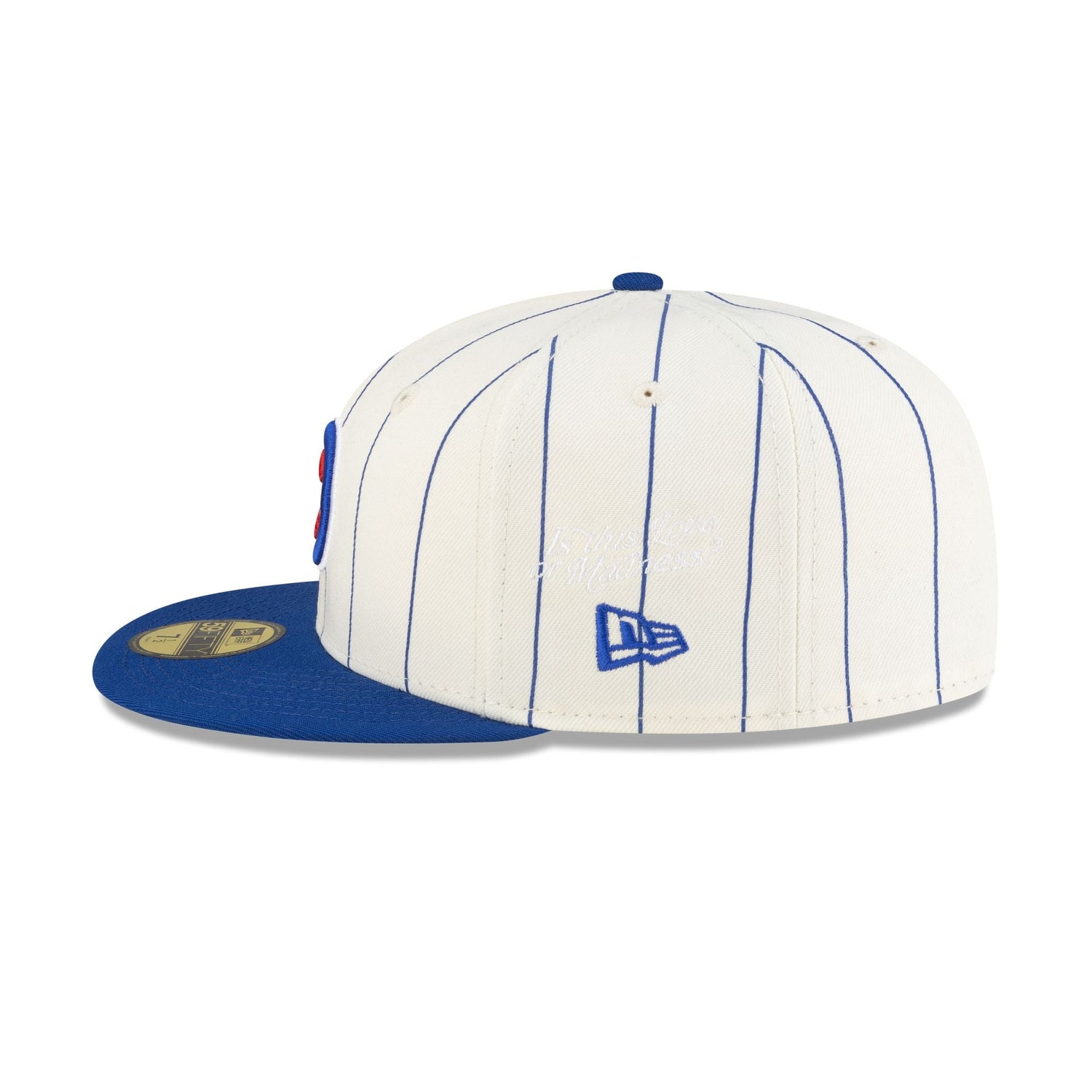 Diet Starts Monday x Chicago Cubs Pinstripe 59FIFTY Fitted Hat