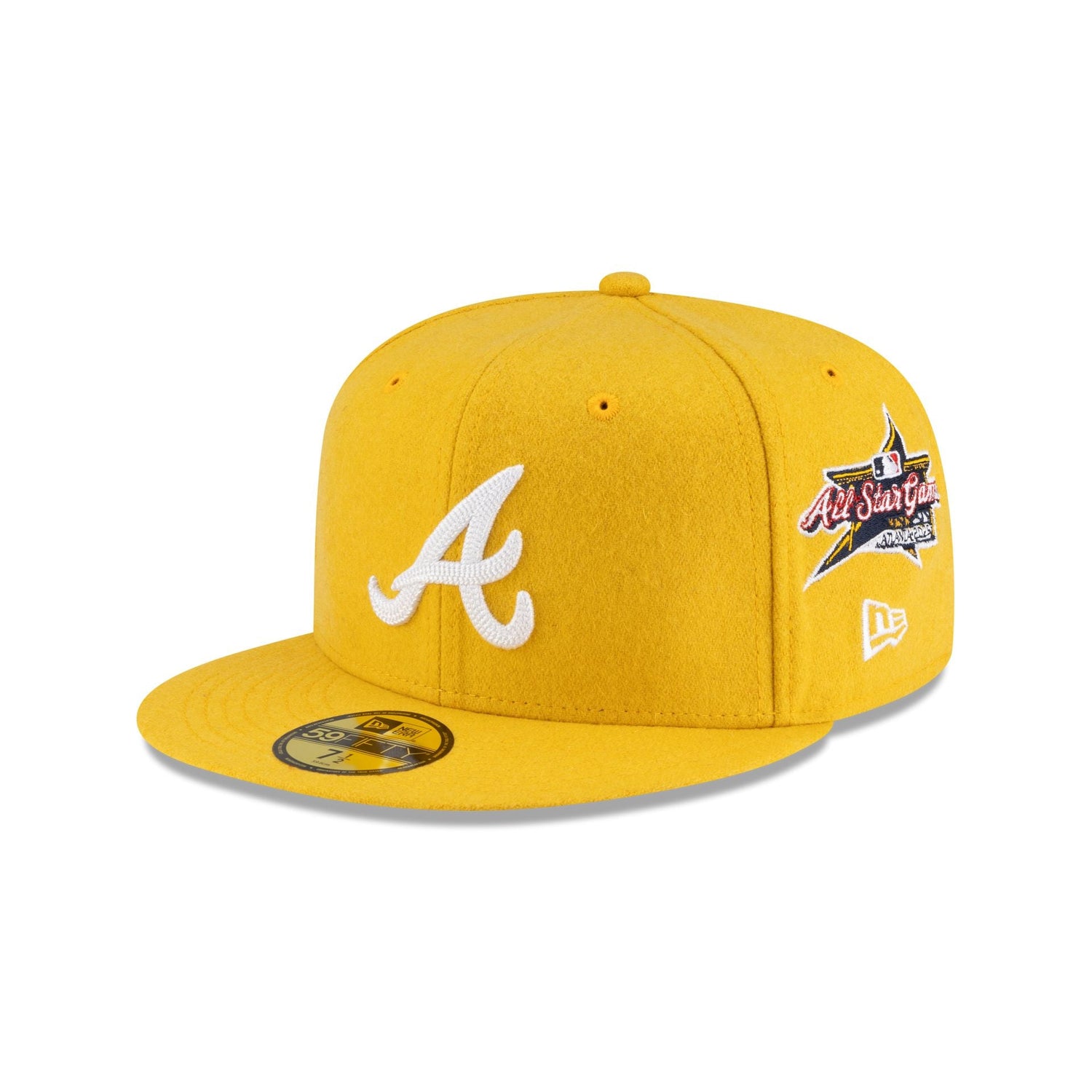 Diet Starts Monday x Atlanta Braves Gold Wool 59FIFTY Fitted Hat