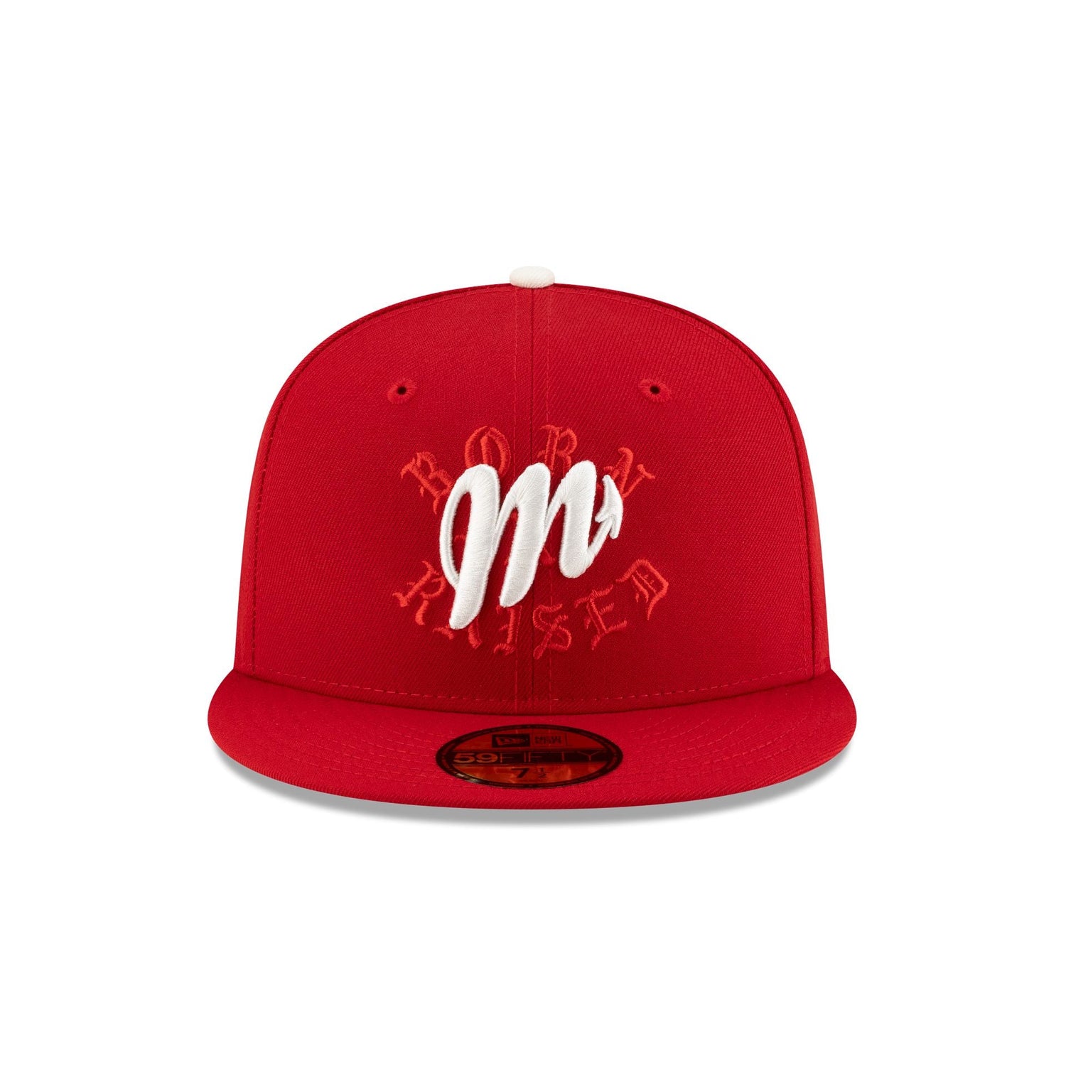 Born x Raised x Diablos Rojos del México Scarlet 59FIFTY Fitted Hat