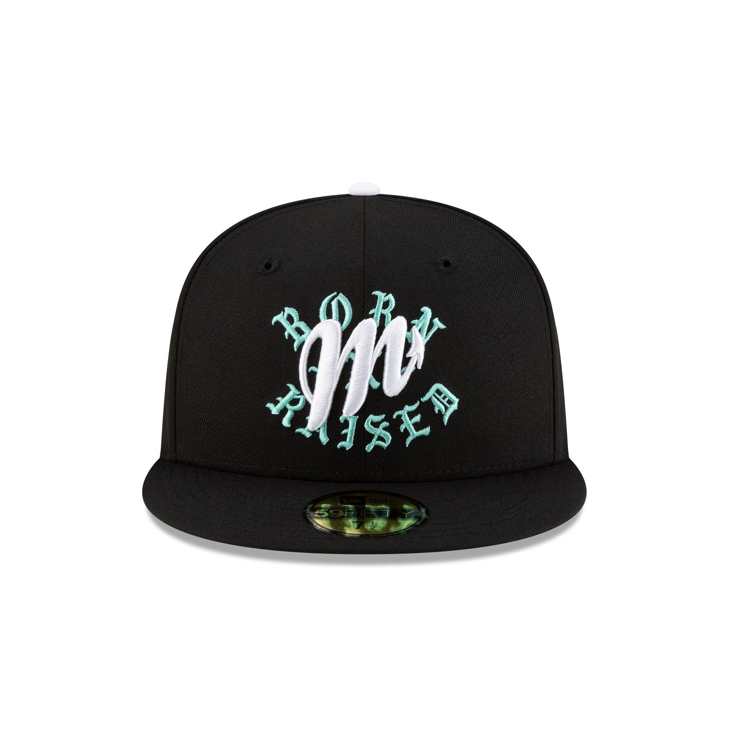 Born x Raised x Diablos Rojos del México Black 59FIFTY Fitted Hat