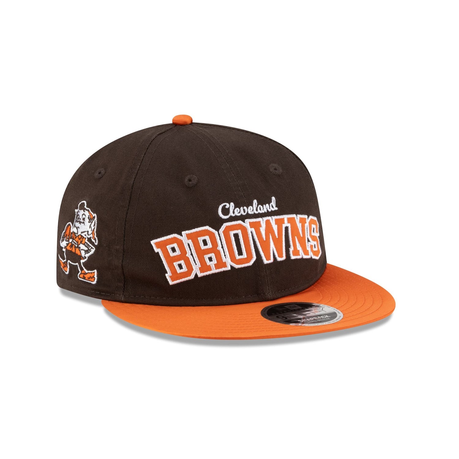Cleveland Browns International Games Series Historic Retro Crown 9FIFTY Snapback Hat