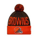 Cleveland Browns London Game Team Pom Knit Hat