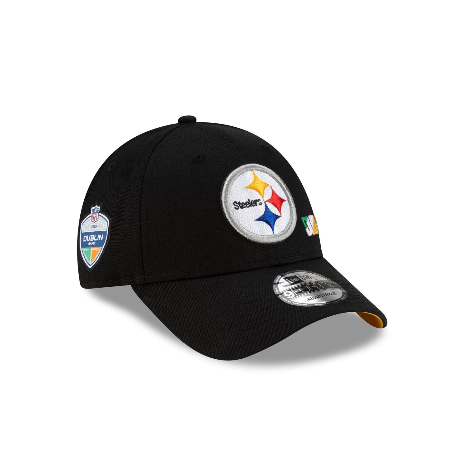 Pittsburgh Steelers Dublin Game 9FORTY Snapback Hat