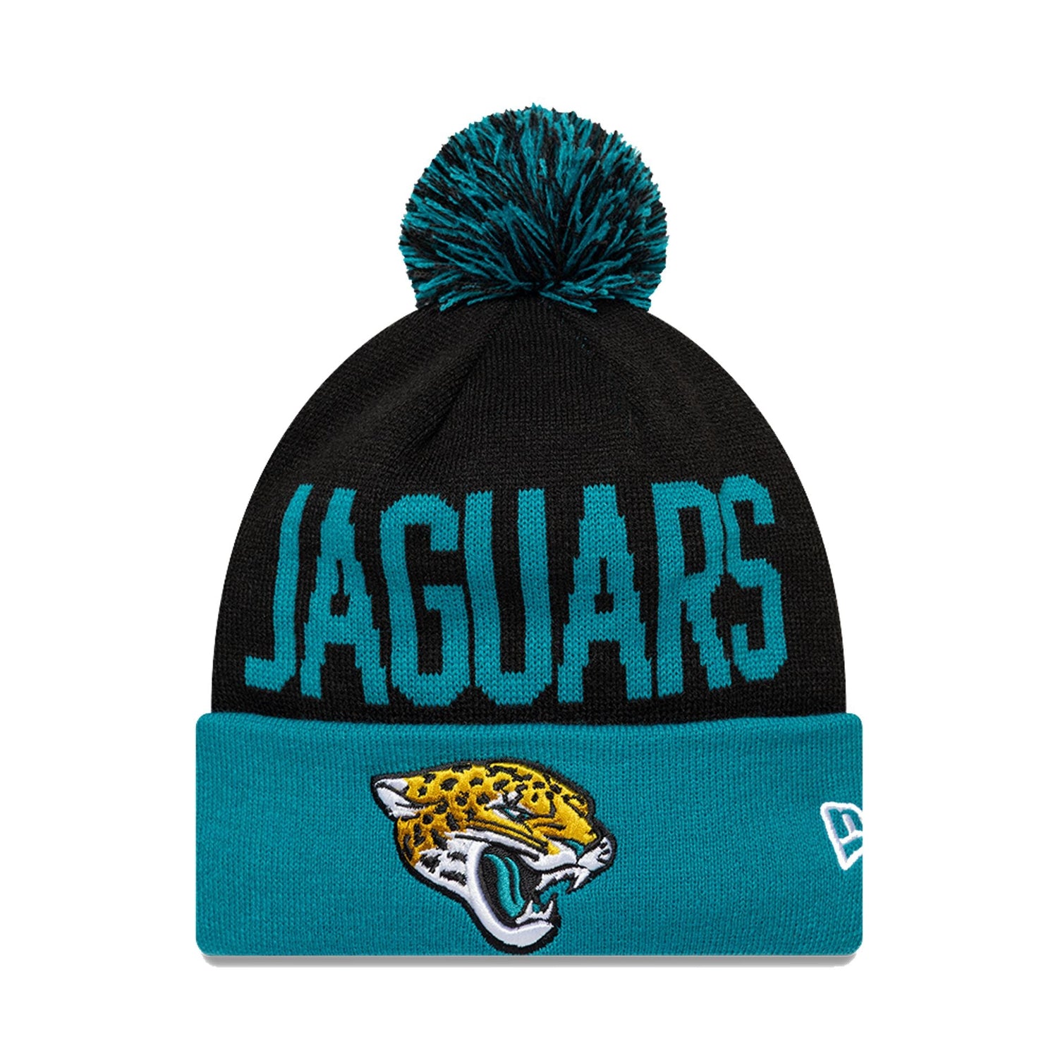 Jacksonville Jaguars London Game Team Pom Knit Hat