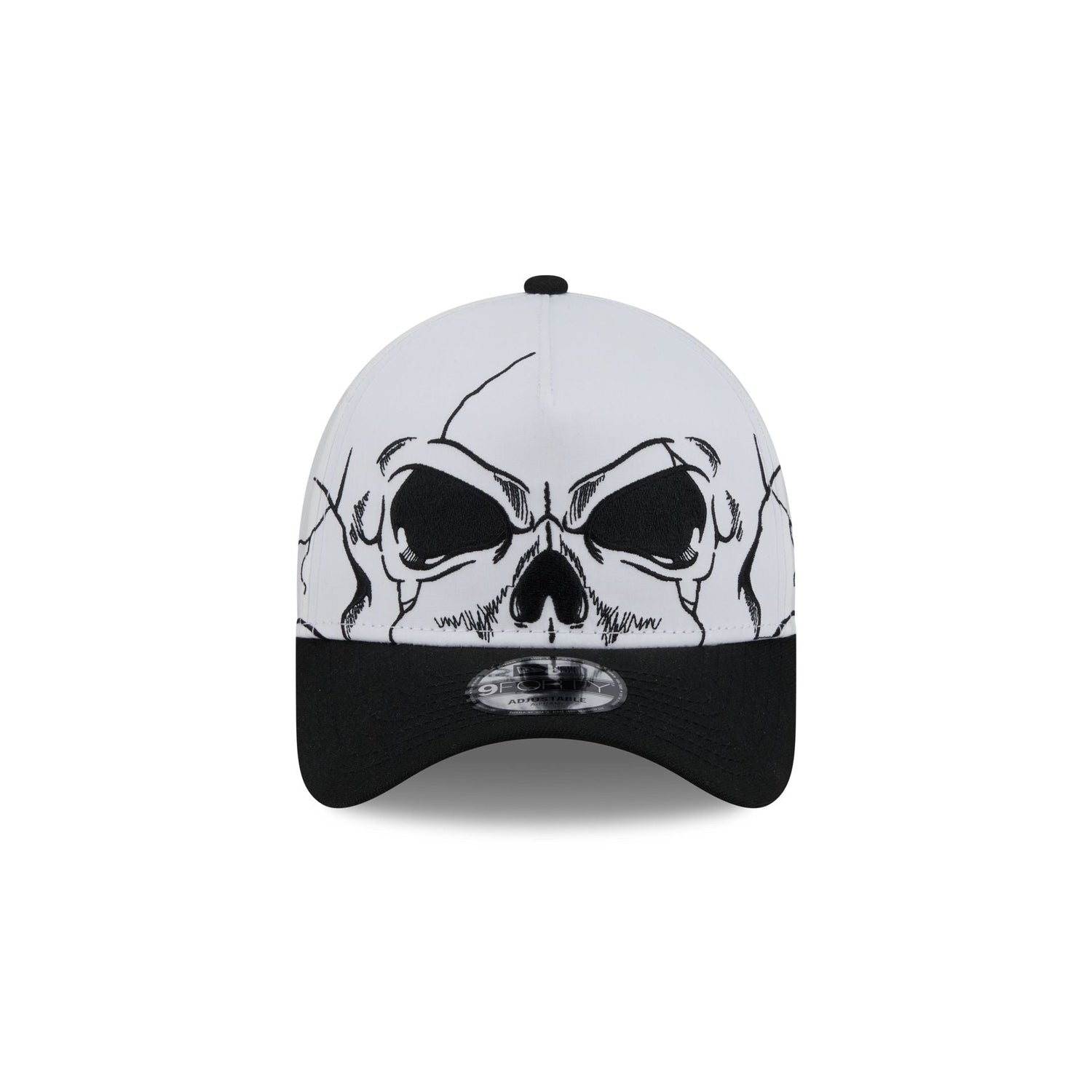 New Era Cap Satin Skull 9FORTY A-Frame Snapback Hat