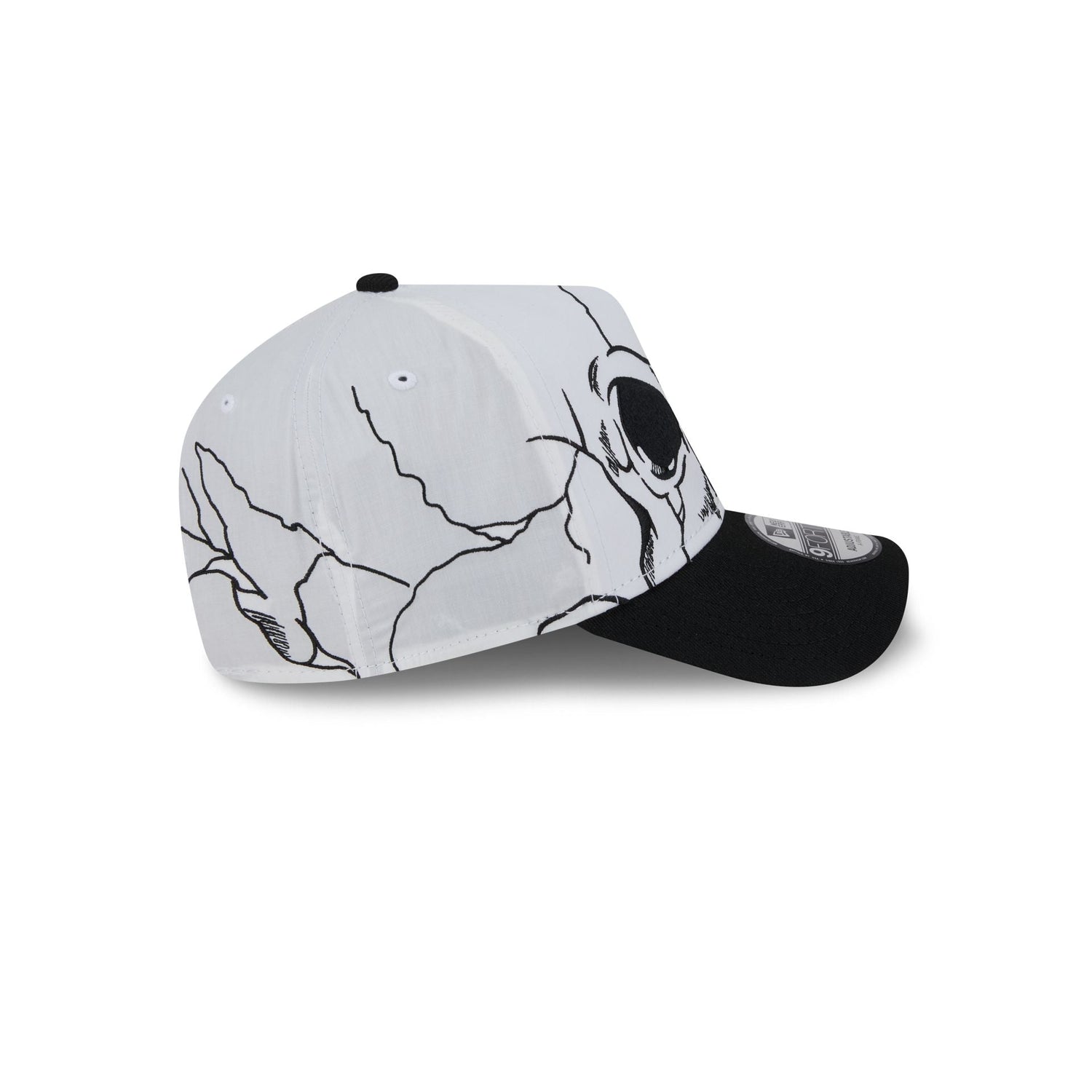 New Era Cap Satin Skull 9FORTY A-Frame Snapback Hat