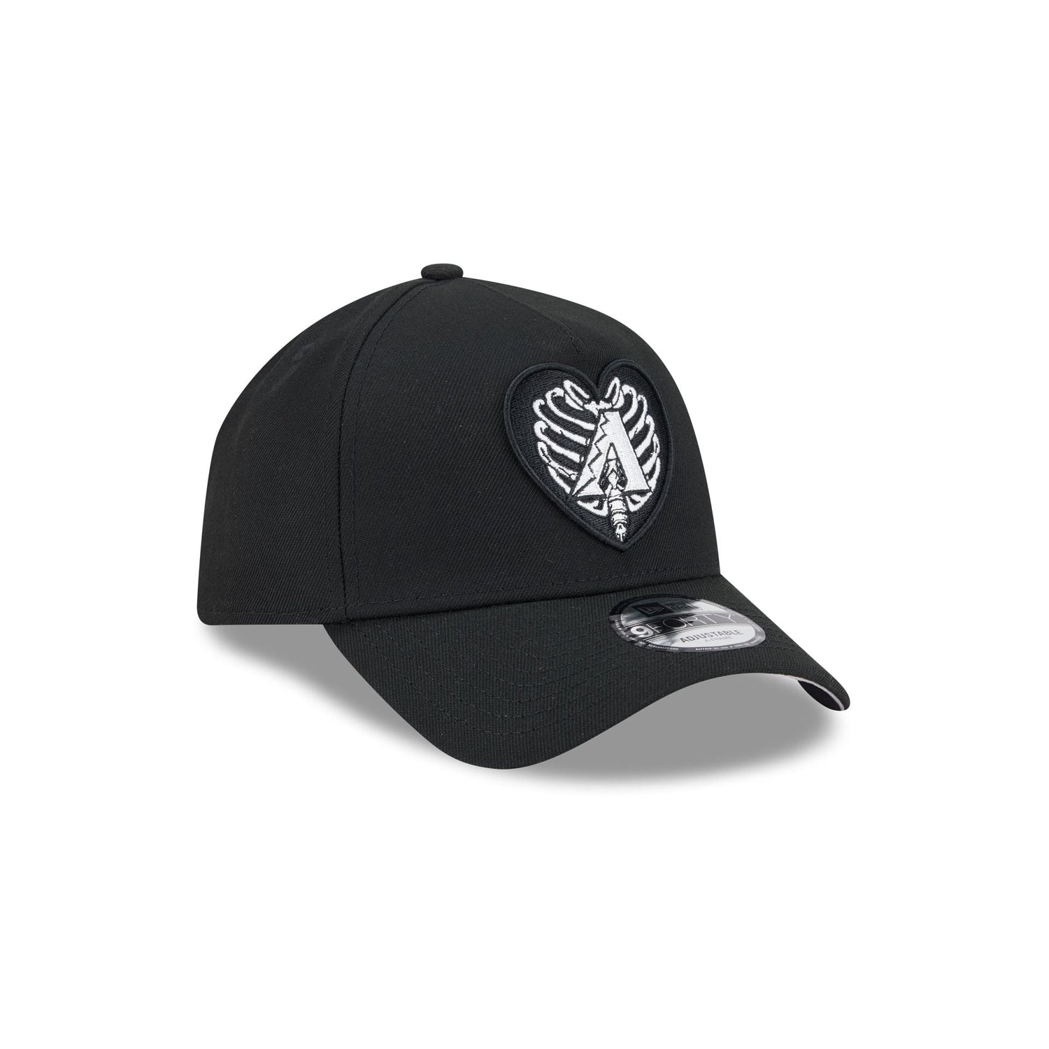 Arizona Diamondbacks Skeletal Heart 9FORTY A-Frame Snapback Hat