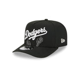 Los Angeles Dodgers Skeletal Script 9FIFTY A-Frame Snapback Hat