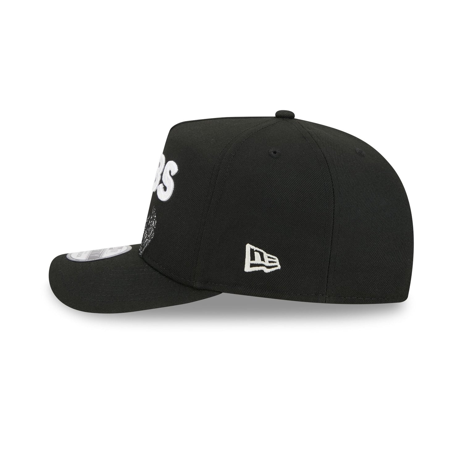 Chicago Cubs Skeletal Script 9FIFTY A-Frame Snapback Hat