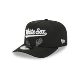 Chicago White Sox Skeletal Script 9FIFTY A-Frame Snapback Hat