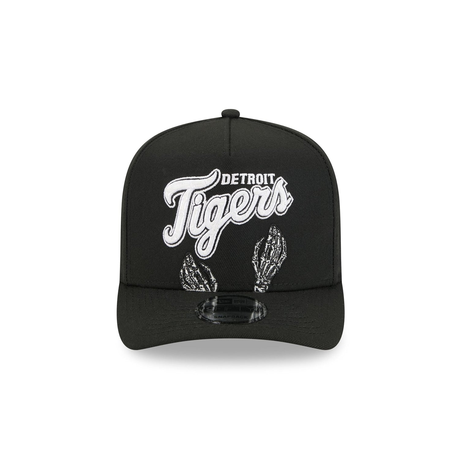 Detroit Tigers Skeletal Script 9FIFTY A-Frame Snapback Hat