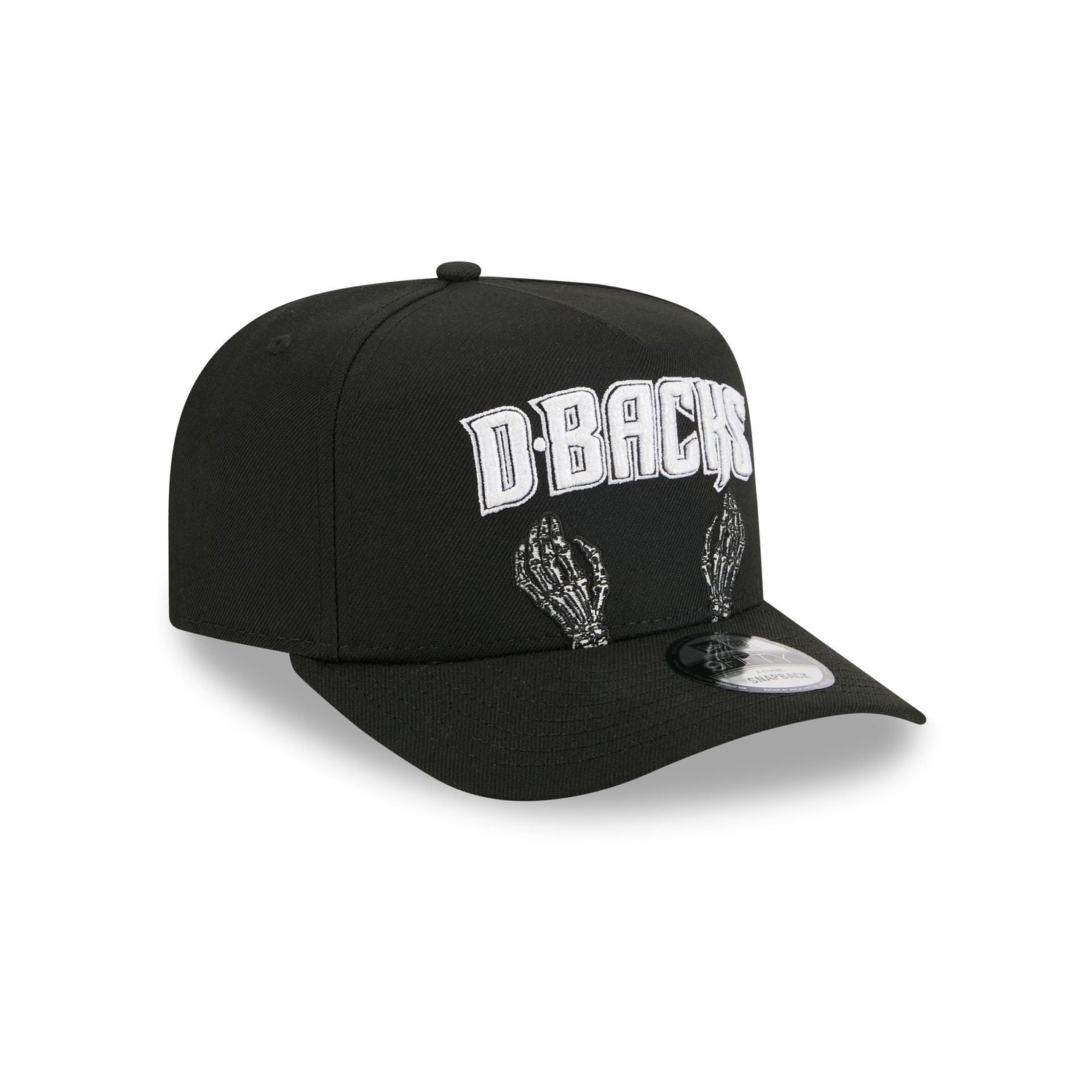 Arizona Diamondbacks Skeletal Script 9FIFTY A-Frame Snapback Hat