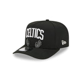 Boston Celtics Skeletal Script 9FIFTY A-Frame Snapback Hat