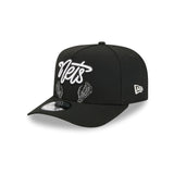 Brooklyn Nets Skeletal Script 9FIFTY A-Frame Snapback Hat