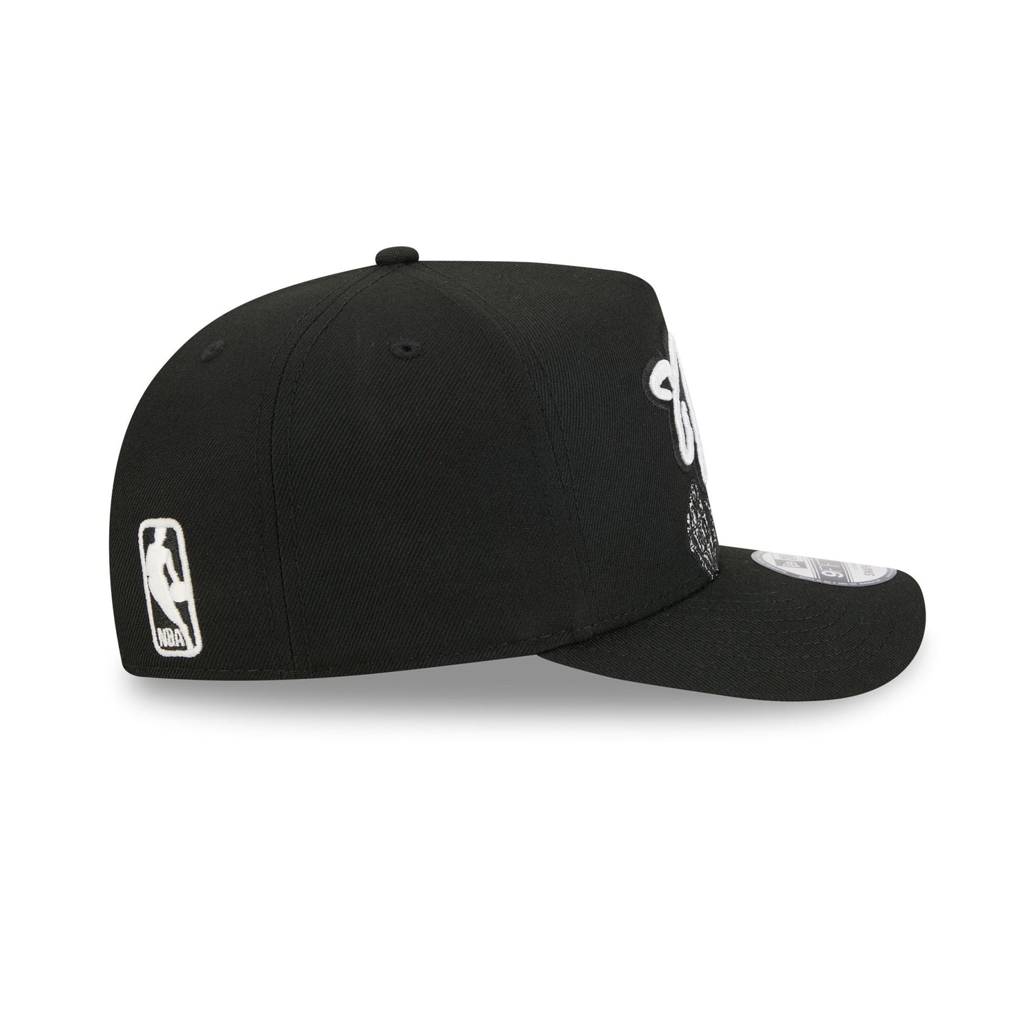 Brooklyn Nets Skeletal Script 9FIFTY A-Frame Snapback Hat