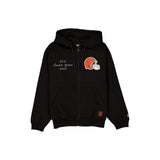 Cleveland Browns London Game Premium Full-Zip Hoodie