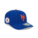 New York Mets David Wright Retirement Patch 9SEVENTY Stretch-Snap Hat