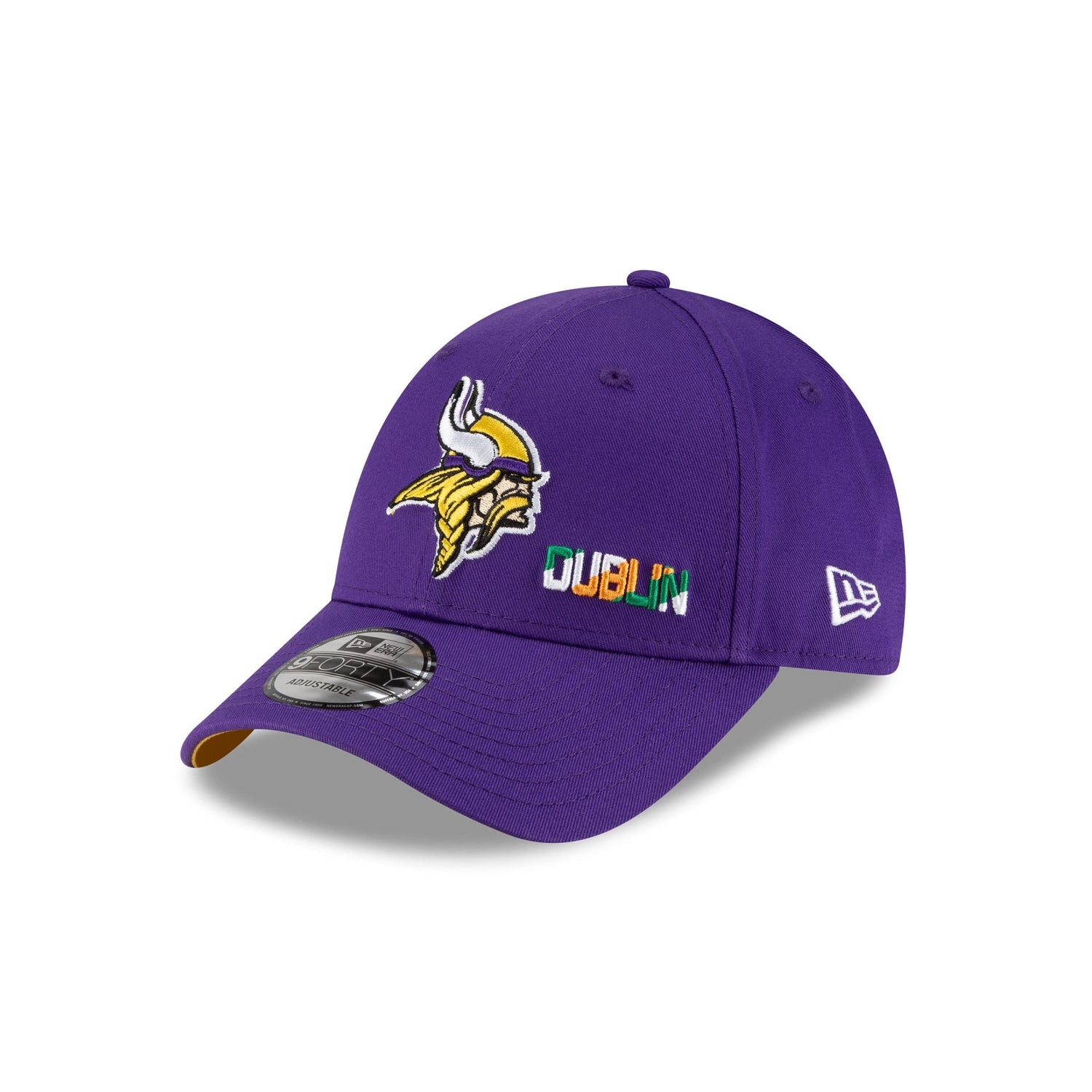 Minnesota Vikings Dublin Game 9FORTY Snapback Hat
