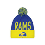 Los Angeles Rams London Game Pom Knit Hat