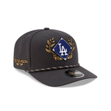 Los Angeles Dodgers 2025 NLDS Locker Room 9SEVENTY Stretch-Snap Hat