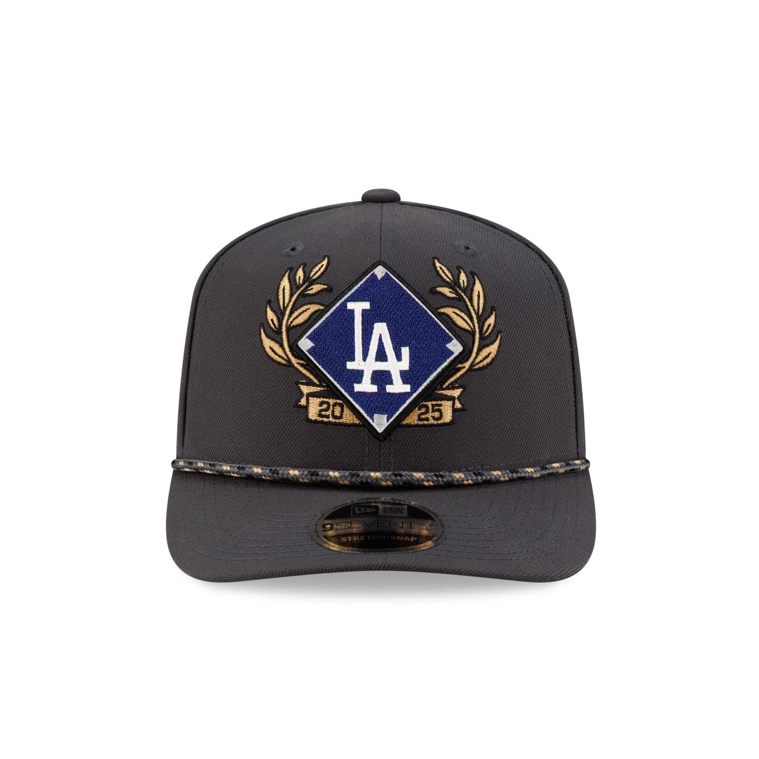 Los Angeles Dodgers 2025 NLDS Locker Room 9SEVENTY Stretch-Snap Hat