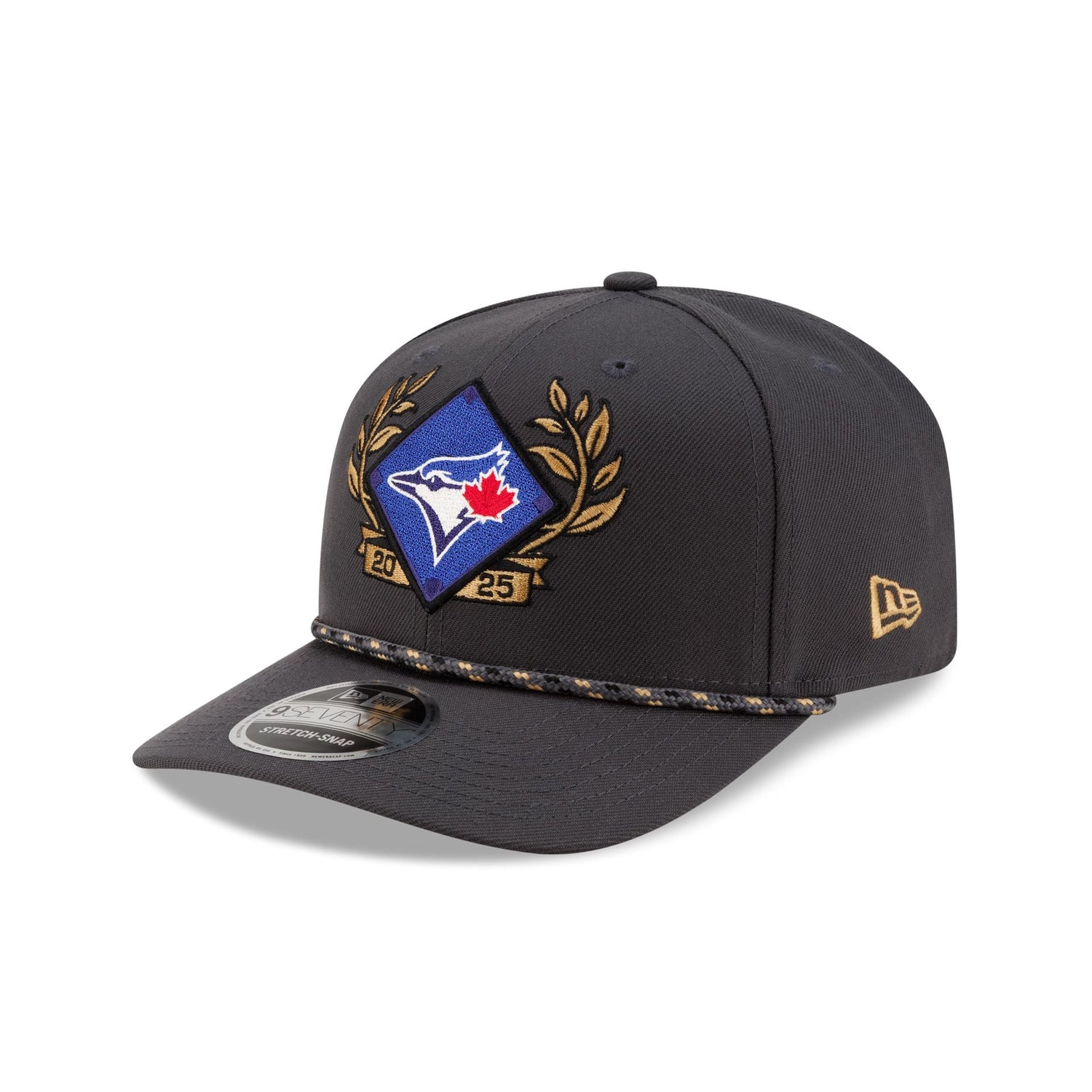 Toronto Blue Jays 2025 ALDS Locker Room 9SEVENTY Stretch-Snap Hat