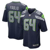Austin Faoliu Seattle Seahawks Nike  Game Jersey - College Navy