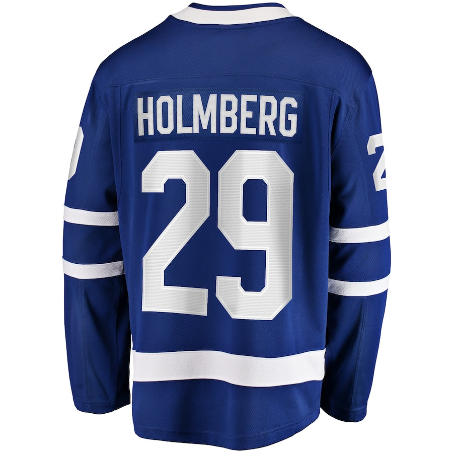 Pontus Holmberg Toronto Maple Leafs  Home Premier Breakaway  Jersey - Blue