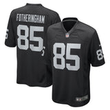 Cole Fotheringham Las Vegas Raiders Nike Game   Jersey - Black