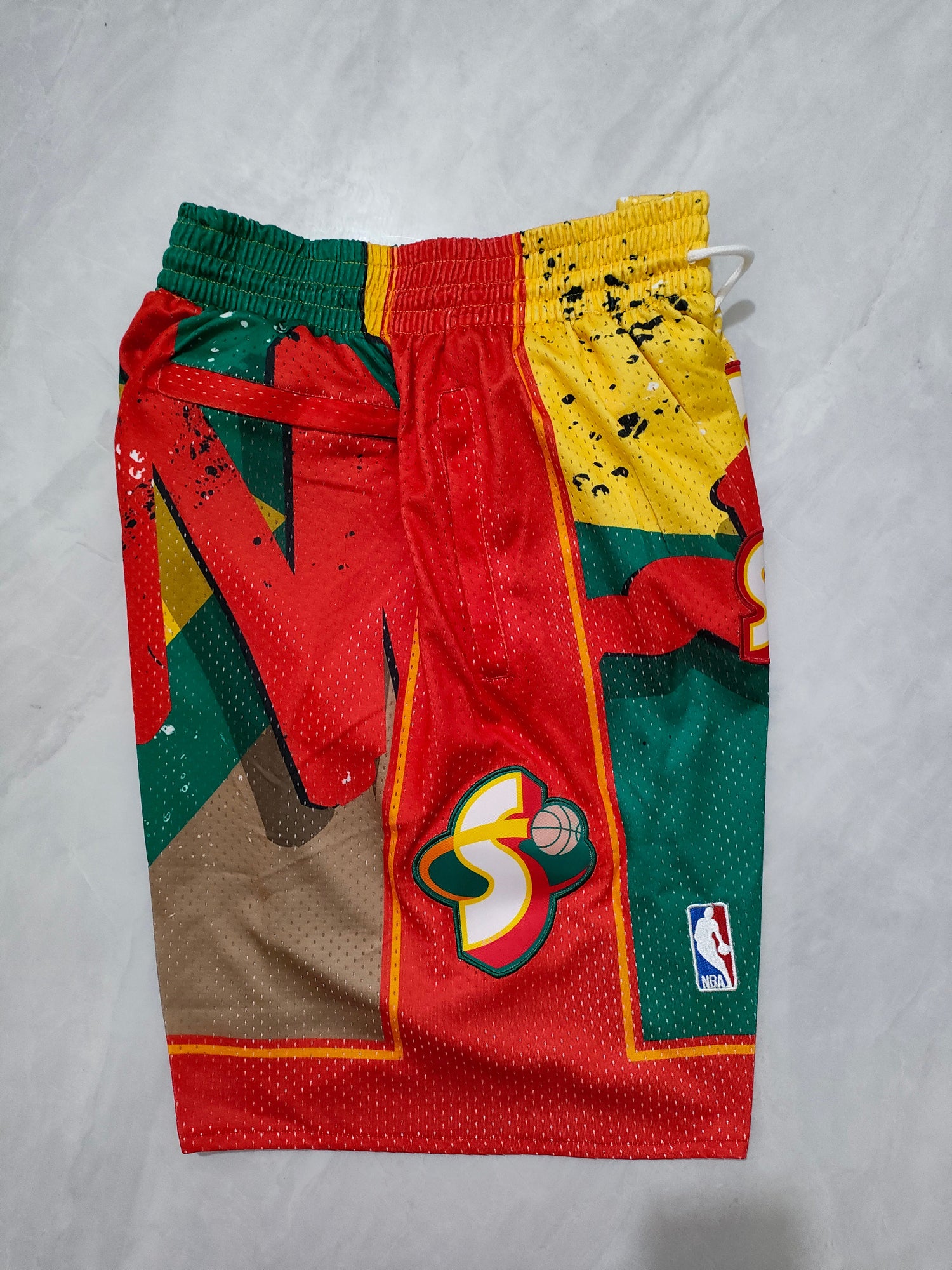 JUST DON Seattle SuperSonics Pocket Shorts