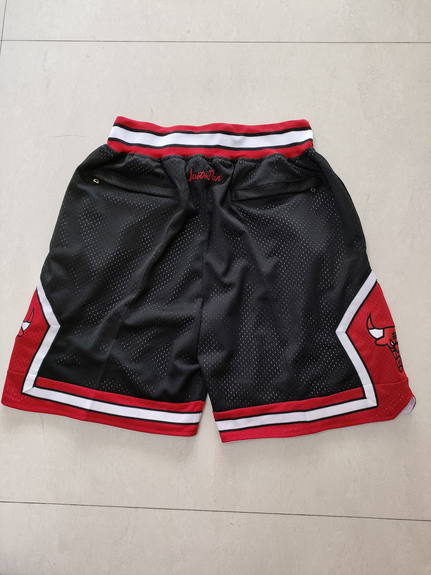 JUST DON Chicago Bulls Pocket Shorts