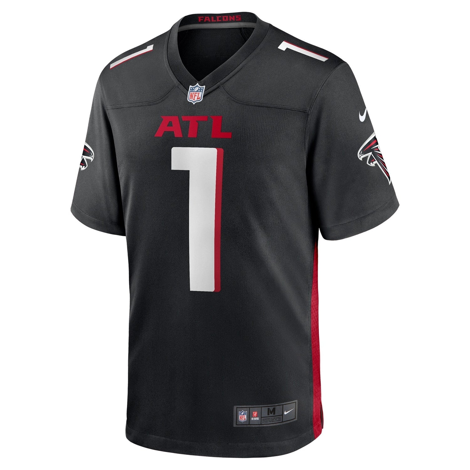 Darnell Mooney Atlanta Falcons Nike Team Game Jersey -  Black