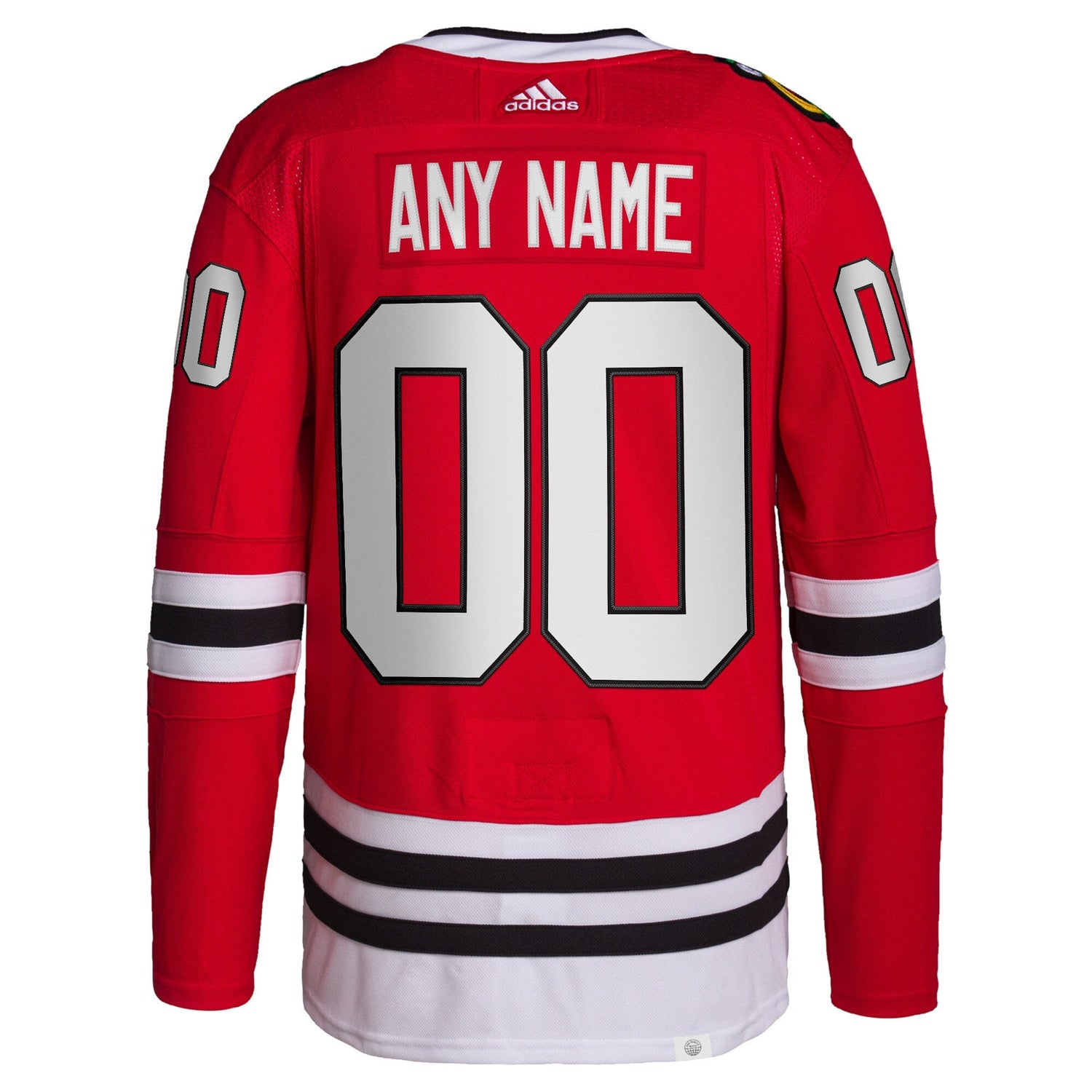 Chicago Blackhawks   Home Primegreen   Custom Jersey - Red