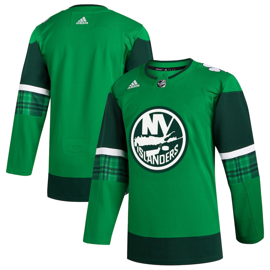 New York Islanders   2023 St. Patrick's Day Primegreen   Jersey - Kelly Green