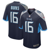 Treylon Burks Tennessee Titans Nike   Game Jersey - Navy