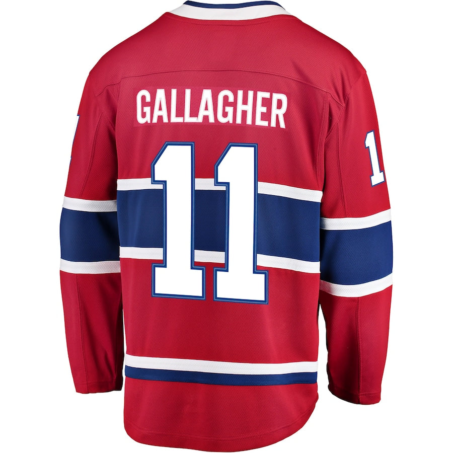 Brendan Gallagher Montreal Canadiens   Breakaway  Jersey - Red
