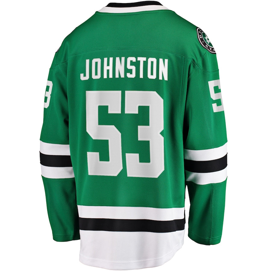 Wyatt Johnston Dallas Stars   Home Breakaway  Jersey - Kelly Green