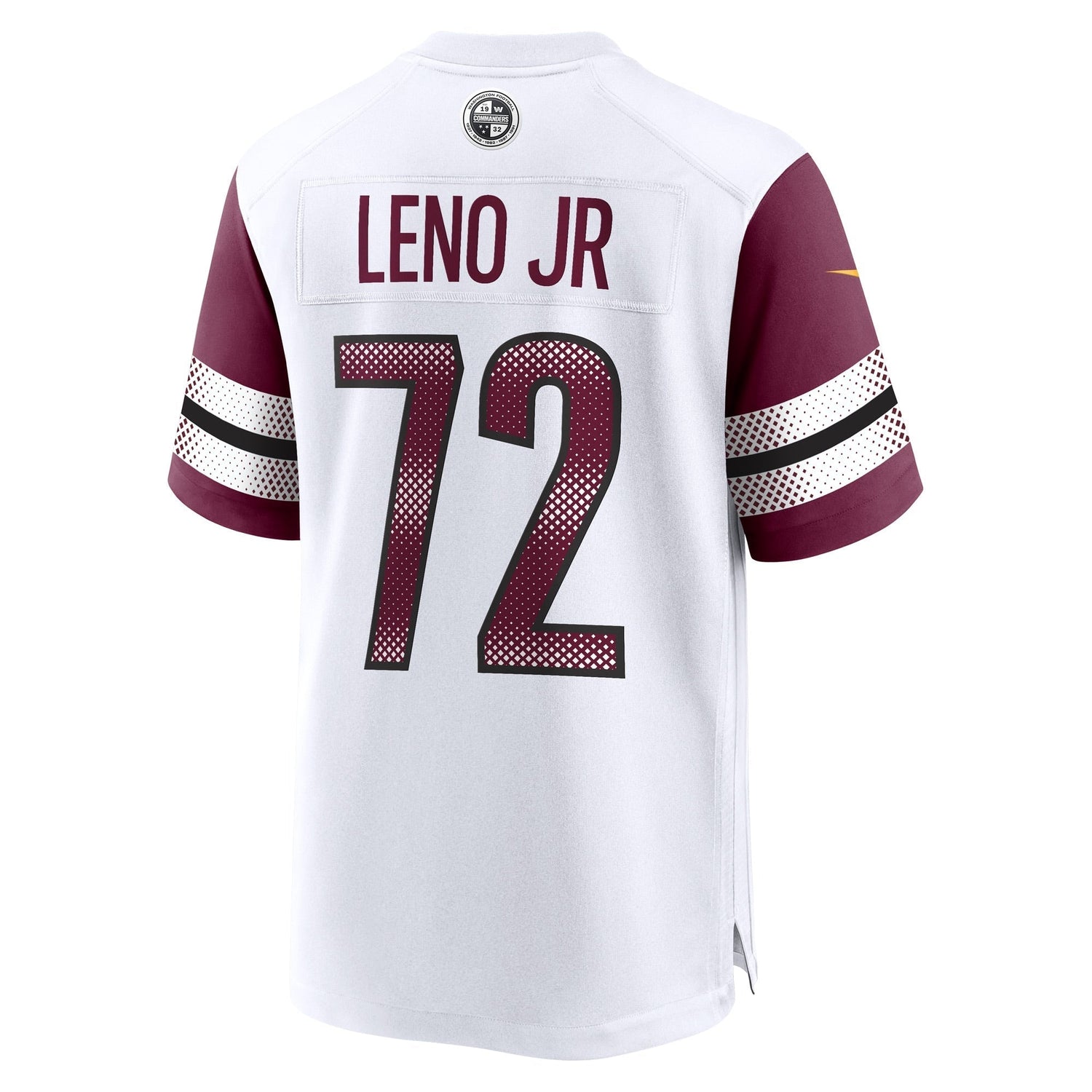 Charles Leno Jr. Washington Commanders Nike Away Game   Jersey - White