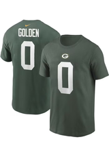 Matthew Golden Green Bay Packers DARKGREEN Home Short Sleeve Player T Shirt