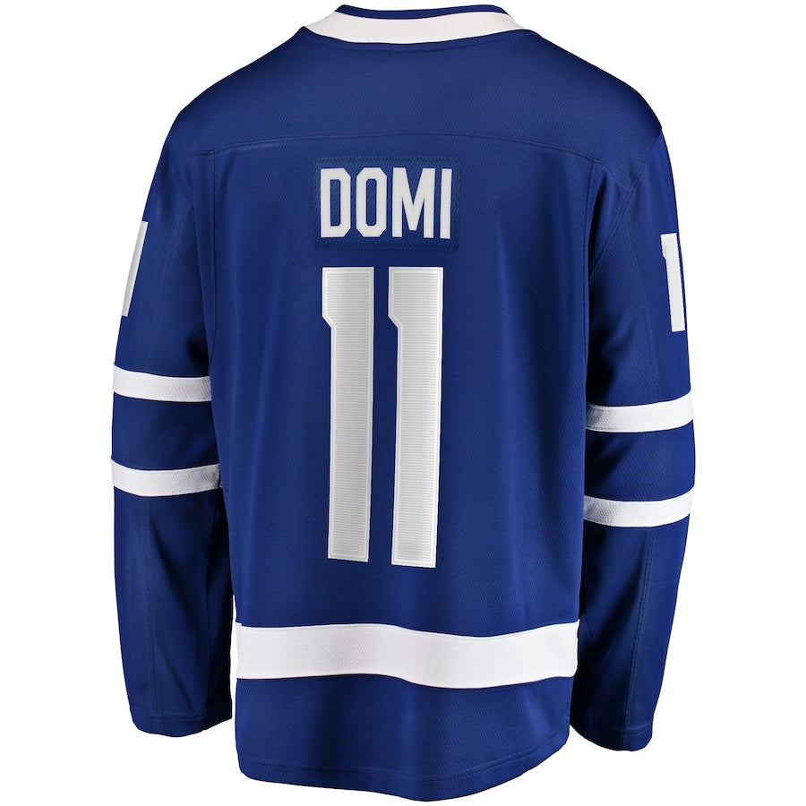 Max Domi Toronto Maple Leafs  Home Breakaway Jersey - Blue