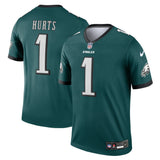 Jalen Hurts Philadelphia Eagles Nike Legend Jersey - Midnight Green