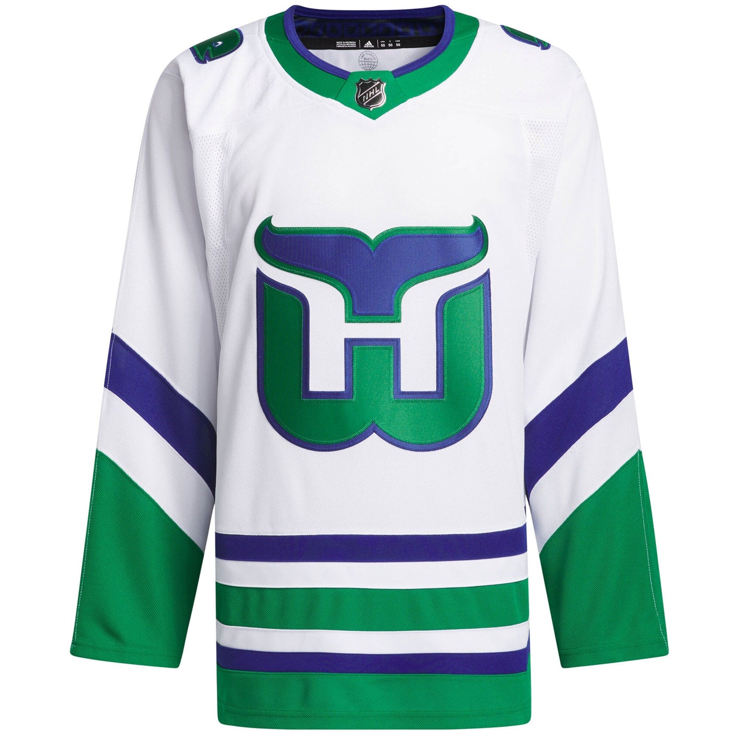 Carolina Hurricanes   Whalers Primegreen   Jersey - White
