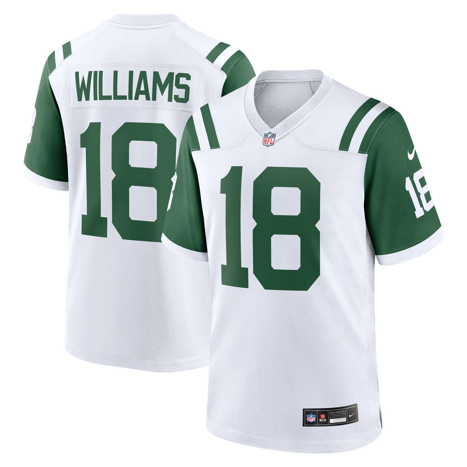 Mike Williams New York Jets Nike Classic Alternate   Game Jersey - White
