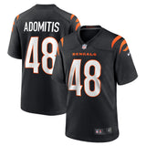 Cal Adomitis Cincinnati Bengals Nike Game   Jersey - Black