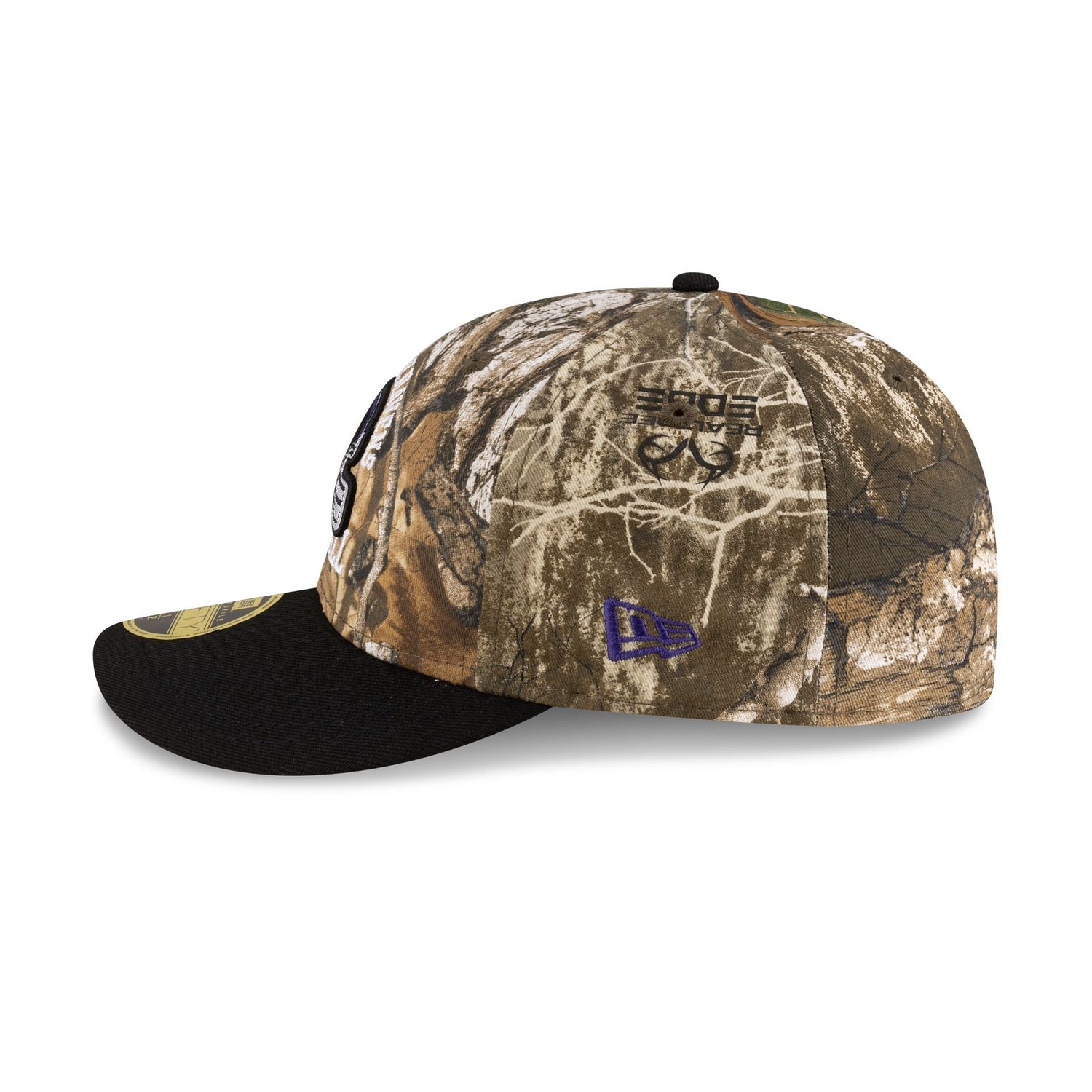 Just Caps Realtree Baltimore Ravens Low Profile 59FIFTY Fitted Hat