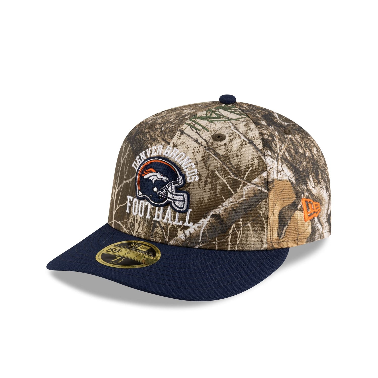 Just Caps Realtree Denver Broncos Low Profile 59FIFTY Fitted Hat