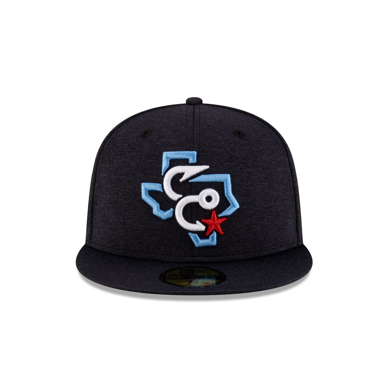 Corpus Cristi Hooks Shadow Tech Navy 59FIFTY Fitted Hat